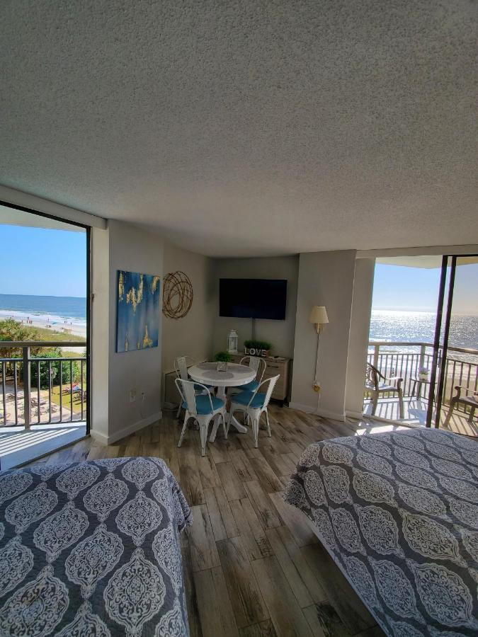 426 Belle Vue Magnificent Oceanfront Studio With Two Balconies Apartamento Myrtle Beach Exterior foto