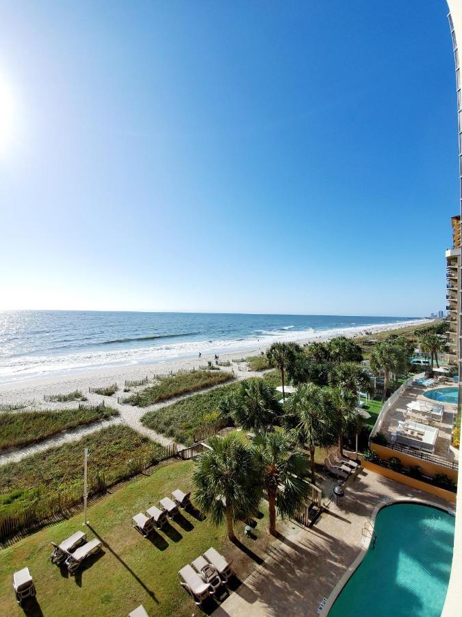 426 Belle Vue Magnificent Oceanfront Studio With Two Balconies Apartamento Myrtle Beach Exterior foto