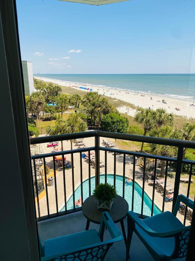 426 Belle Vue Magnificent Oceanfront Studio With Two Balconies Apartamento Myrtle Beach Exterior foto